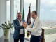Bongioanni e Cirio al grattacielo della Regione Bongioanni e Cirio al grattacielo della Regione
