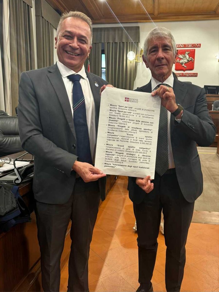 Dalla Regione Piemonte otto nuovi bandi per oltre 3,5 milioni VIDEO