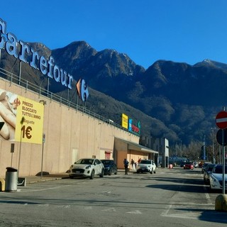 Il supermercato Carrefour di Domodossola