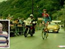 L'arrivo classico a Cimamulera: la foto è della Turbigo-Valle Ossola del 1998. Nel riquadro Germano Vittoni L'arrivo classico a Cimamulera: la foto è della Turbigo-Valle Ossola del 1998. Nel riquadro Germano Vittoni