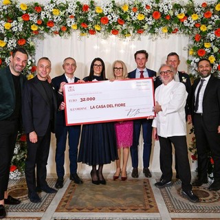 Cena benefica a Stresa: 32mila euro per la Casa del Fiore di Lesa