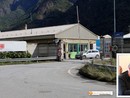 L'ingresso di Db Cargo a Domo II , nel riquadro Francesco sasso (Filt Cgil)