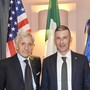 A sinistra il dott. Antonio Rinaudo a destra presidente Club avv. Claudio Carlini A sinistra il dott. Antonio Rinaudo a destra presidente Club avv. Claudio Carlini