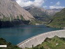 Il lago e la diga di Morasco, in alta Formazza