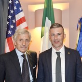 A sinistra il dott. Antonio Rinaudo a destra presidente Club avv. Claudio Carlini A sinistra il dott. Antonio Rinaudo a destra presidente Club avv. Claudio Carlini