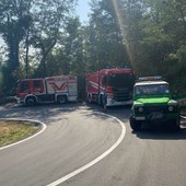 Incendio nei boschi sopra Cambiasca, fiamme spente grazie al rapido intervento dei soccorritori Incendio nei boschi sopra Cambiasca, fiamme spente grazie al rapido intervento dei soccorritori