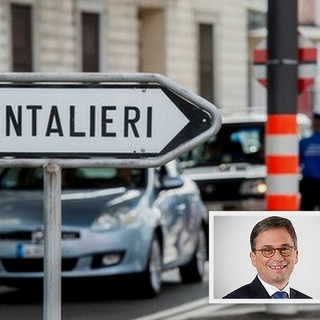 Nel riquadro il consigliere di Stato Christian Vitta