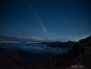 La Cometa del secolo illumina i cieli del Monte Rosa