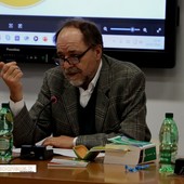 Il presidente del Tribunale, Gianni Macchioni ieri sera a Villadossola Il presidente del Tribunale, Gianni Macchioni ieri sera a Villadossola