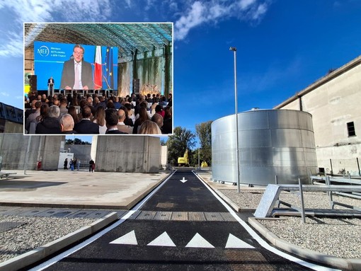 H2Olona Hydrogen Valley - Nel riquadro il videointervento del ministro Giancarlo Giorgetti H2Olona Hydrogen Valley - Nel riquadro il videointervento del ministro Giancarlo Giorgetti
