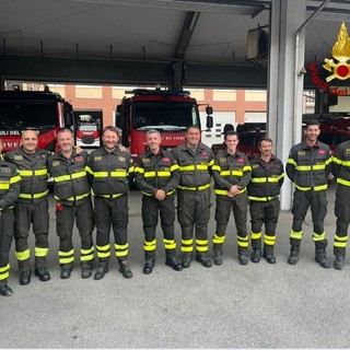 Sei nuovi autisti volontari per i Vigili del Fuoco del Vco