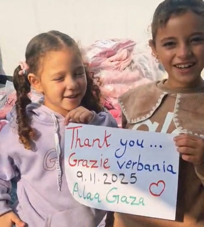 Da Verbania a Gaza: le donazioni del Presidio per la Palestina sono giunte a destinazione VIDEO