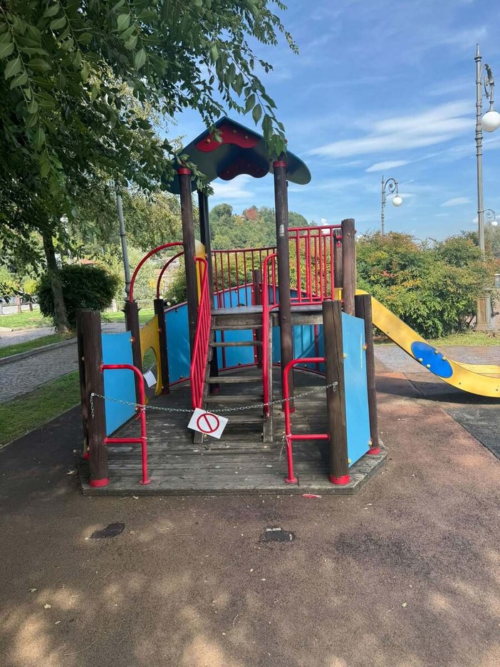 Se al parco giochi... non puoi giocare Se al parco giochi... non puoi giocare