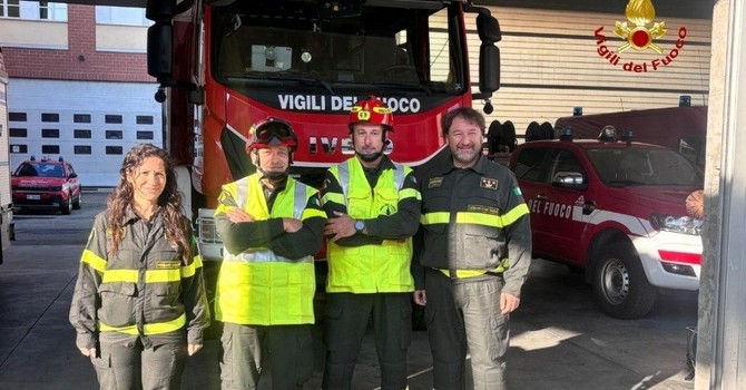 Vigili del Fuoco del VCO, tre nuovi Direttori delle Operazioni di Spegnimento per rafforzare il contrasto agli incendi boschivi