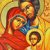 Icona della Santa Famiglia Icona della Santa Famiglia