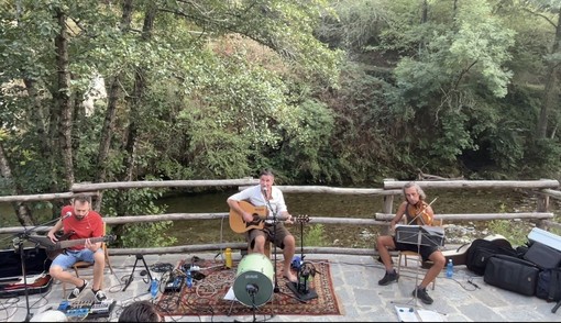 Cambiasca, musica al Parco Fluviale Aequilibrium con Lorenzo di Lavello