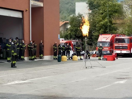 Giornata formativa per i Vigili del fuoco di Verbania FOTO