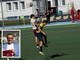 Una fase di Juventus Domo-Caversama e nel riquadro il ds Daniele Massoni Una fase di Juventus Domo-Caversama e nel riquadro il ds Daniele Massoni