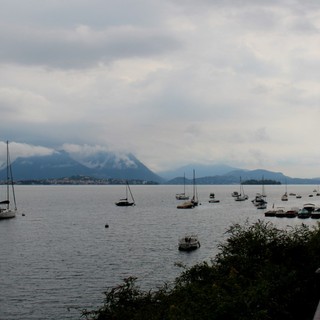 Torna a salire il livello del lago Maggiore