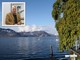 Il Lago Maggiore e nel riquadro il commissario Marco Zacchera