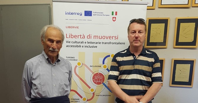 Distretto dei Laghi, tappa cusiana per il progetto Libervie: turismo culturale sempre più accessibile Distretto dei Laghi, tappa cusiana per il progetto Libervie: turismo culturale sempre più accessibile