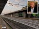 La linea ferroviaria del Sempione e nel riquadro il senatore Enrico Borghi La linea ferroviaria del Sempione e nel riquadro il senatore Enrico Borghi