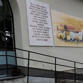 Il museo ricavato nella vecchia stazione della funivia a Goglio