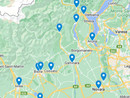 Foto: la ''geografia'' del girone A del campionato di Promozione