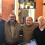 Nella foto Gianni Piaceri, Egidio Calloni, Pasquale Croci (un altro ex della Pro Patria) e Mario Casna. Nella foto Gianni Piaceri, Egidio Calloni, Pasquale Croci (un altro ex della Pro Patria) e Mario Casna.