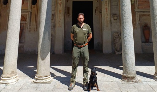 Nasce in Piemonte l'Unità cinofila con cane da traccia: fiuta le minime tracce di sangue