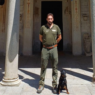 Nasce in Piemonte l'Unità cinofila con cane da traccia: fiuta le minime tracce di sangue