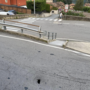 Via Matteotti a Omegna riapre temporaneamente dopo il cedimento