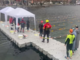 Ice Swim Xmas Cup, successo sul lago: oltre cento atleti hanno sfidato il freddo VIDEO