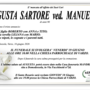 Augusta Sartore ved. Manuelli di anni 90