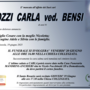 Pozzi Carla ved. Bensi di anni 91
