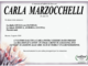Carla Marzocchelli di anni 82 Carla Marzocchelli di anni 82