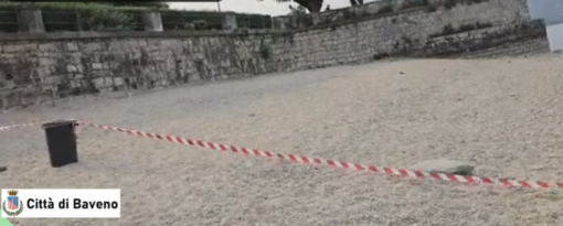 Ordigno bellico sulla spiaggia di Villa Fedora, arrivano gli artificieri Ordigno bellico sulla spiaggia di Villa Fedora, arrivano gli artificieri