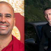 Lama Michel Rinpoche e Massimo Pericolo