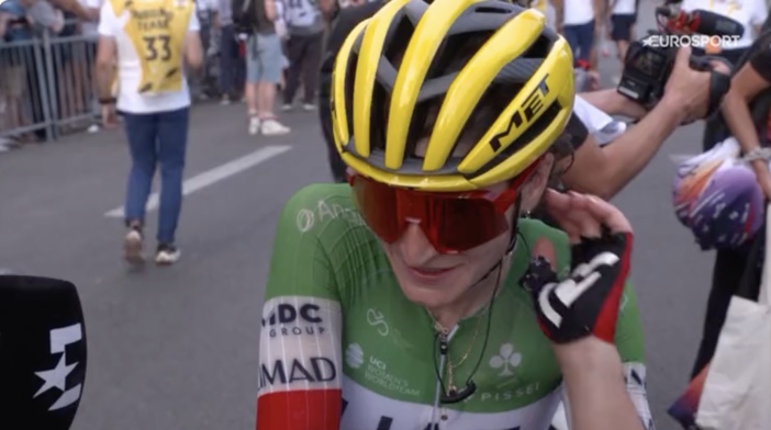 Tour de France Femmes, impresa di Elisa Longo Borghini: è terza nella classifica finale