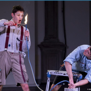 Risate a Baveno con lo spettacolo clownesco