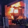 Incendio su un treno merci sulla Domo Novara  FOTO e VIDEO