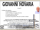 Giovanni Novaria 85 anni