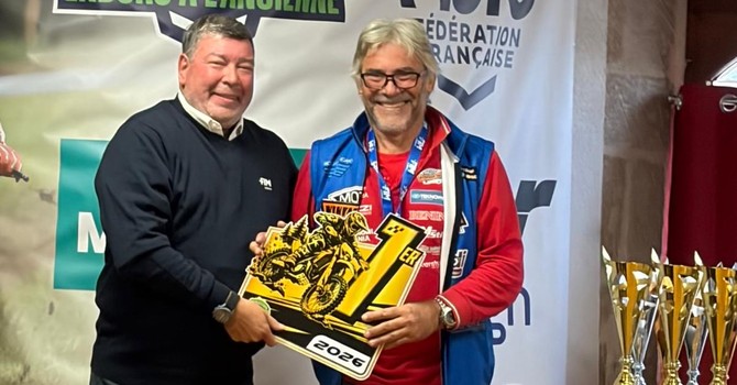 Enduro vintage, il verbanese Giorgio Sironi è campione europeo Enduro vintage, il verbanese Giorgio Sironi è campione europeo