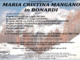 Maria Cristina Mangano in Bonardi di anni 57