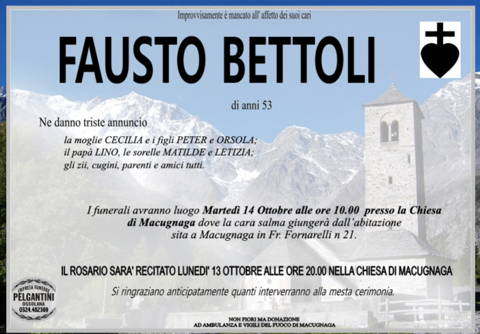 Fausto Bettoli 53 anni