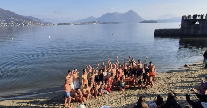 Baveno, un tuffo sul nuovo anno VIDEO