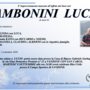 Zambonini Lucio di anni 62 Zambonini Lucio di anni 62
