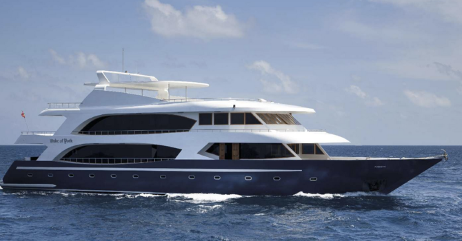 Nella foto del sito di Albatros Top Boat la Duke of York