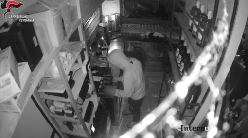 Furto notturno in un bar di Verbania: arrestato un 19enne VIDEO