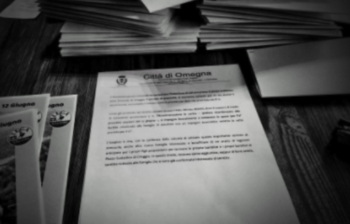 Foto di un comunicato stampa del Comune di Omegna utilizzata a scopi elettorali: è polemica